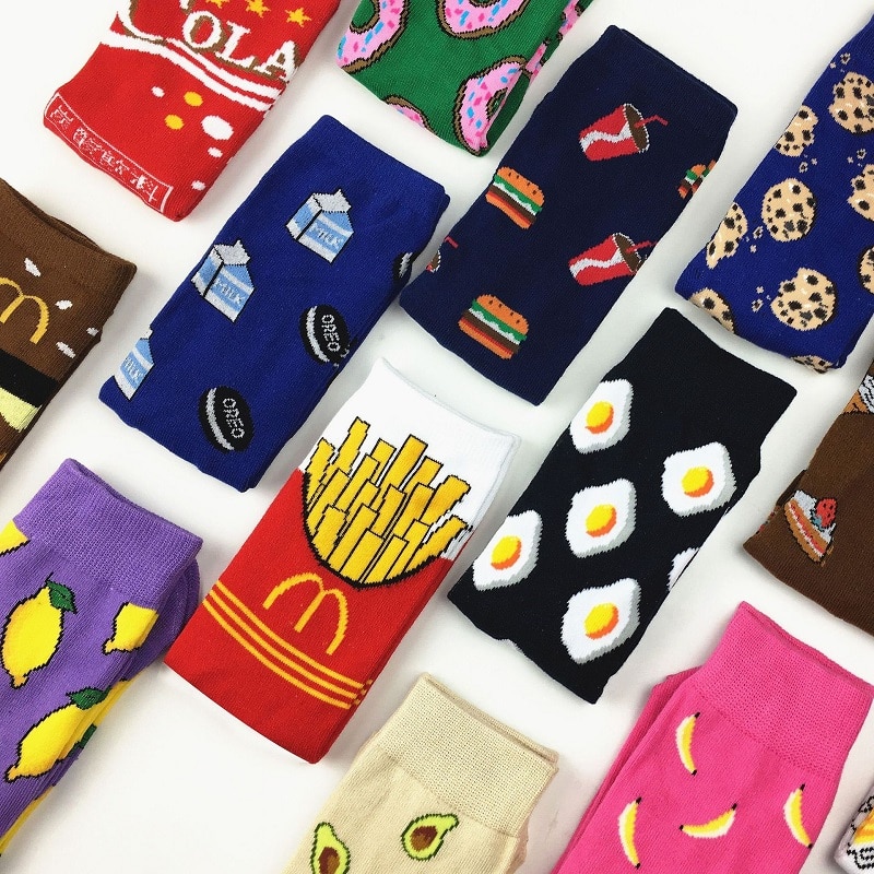 Fruits Printed Socks for Girls