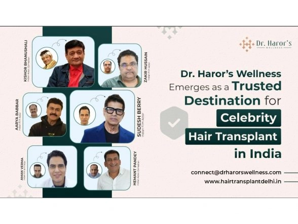 Business News | Dr. Haror's Wellness Emerges as a Trusted Destination for Celebrity Hair Transplant in India | LatestLY