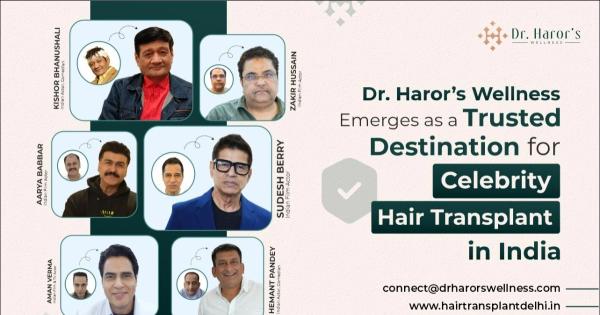 Dr. Haror’s Wellness Emerges as a Trusted Destination for Celebrity Hair Transplant in India | Loktej Business News - Loktej English