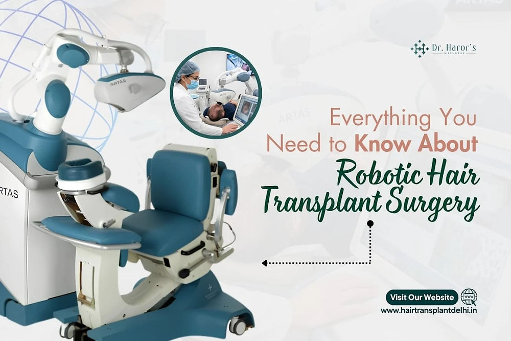 Everything You Need to Know About Robotic Hair Transplant Surgery