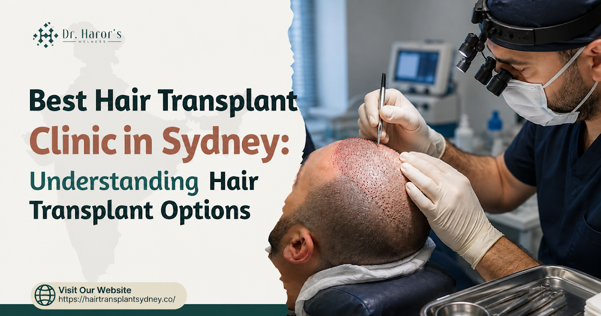 Best Hair Transplant Clinic in Sydney: Understanding Hair Transplant Options
