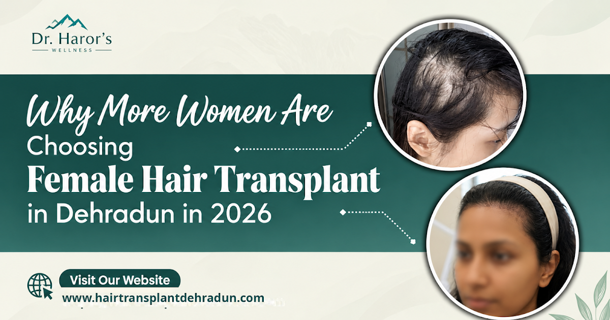 Why More Women Are Choosing Female Hair Transplant in Dehradun in 2026