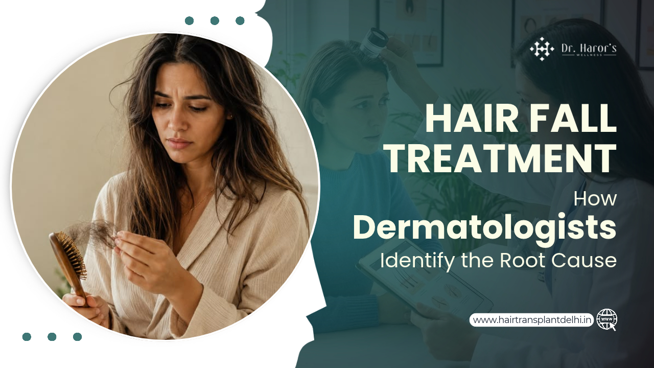 Hair Fall Treatment: How Dermatologists Find the Cause