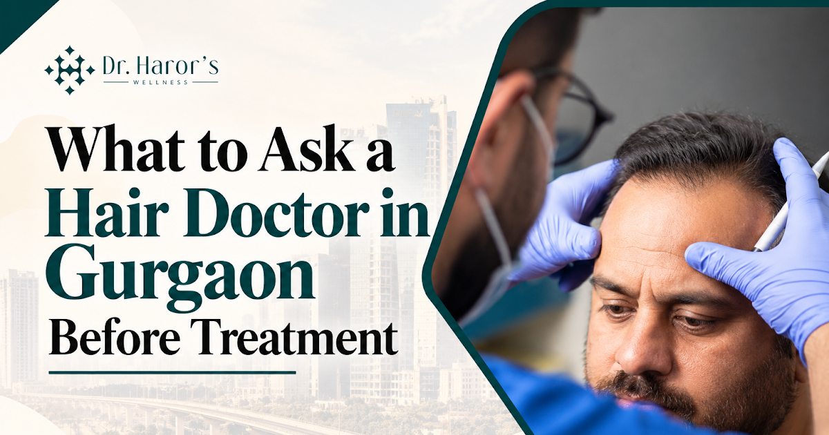 What to Ask a Hair Doctor in Gurgaon Before Treatment