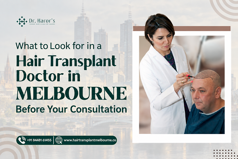 What to Look for in a Hair Transplant Doctor in Melbourne Before Your Consultation