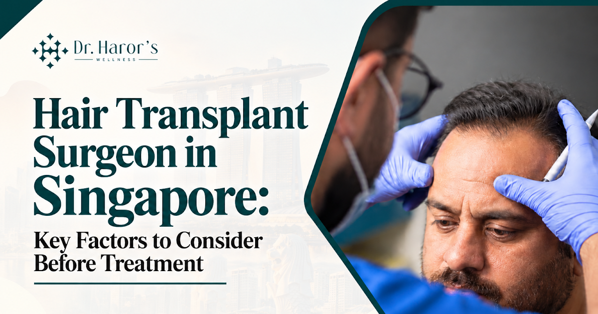 Hair Transplant Surgeon in Singapore: Key Factors to Consider Before Treatment
